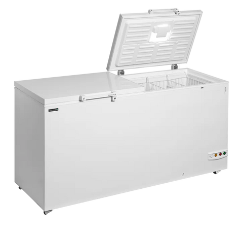 Ladă congelare cu capace pline Tefcold FR606 SL, 524 l