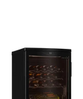 Vitrină de vin încorporabilă sub blat Tefcold SC85 BLACK, neagră, 85 l