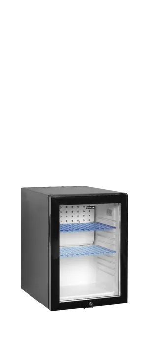 Minibar cu ușă de sticlă Tefcold TM45GC, 34 l