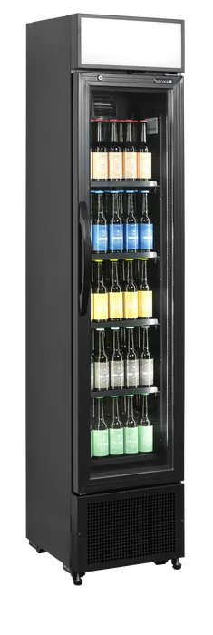 Frigider băuturi Tefcold FSC175H BLACK, 116 l