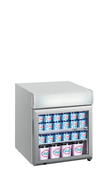Vitrină congelare de banc Tefcold UF50GCP, 48 l