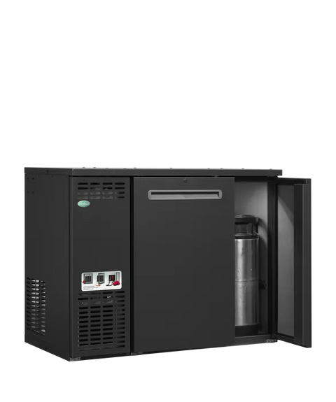Frigider pentru butoaie de bere (KEG) premium Serrco by Tefcold SFK-6EL+, agregat pe stânga, 276 l