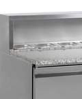 Masă frigorifică pentru pizza GN 1/1 Tefcold PT930, 368 l
