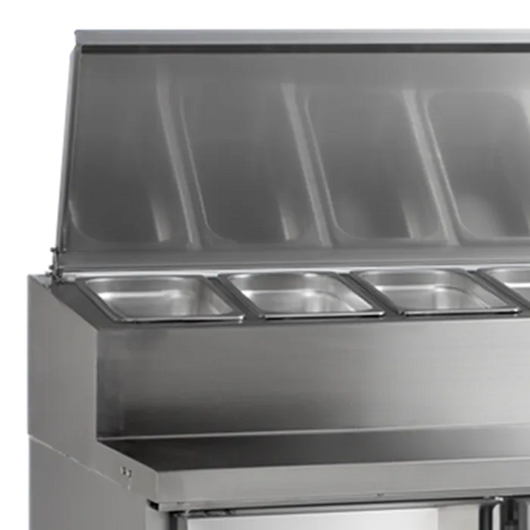 Masă frigorifică pentru sandviciuri GN 1/1 Tefcold SS7300, 407 l