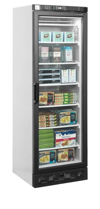 Vitrină congelare verticală Tefcold UFSC371G, 270 l