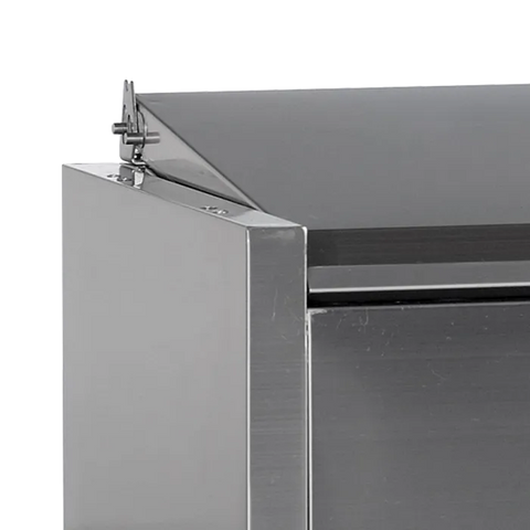 Vitrină frigorifică de ingrediente GN 1/4 Tefcold G-Line GVC33-180 S/S, 41,6 l