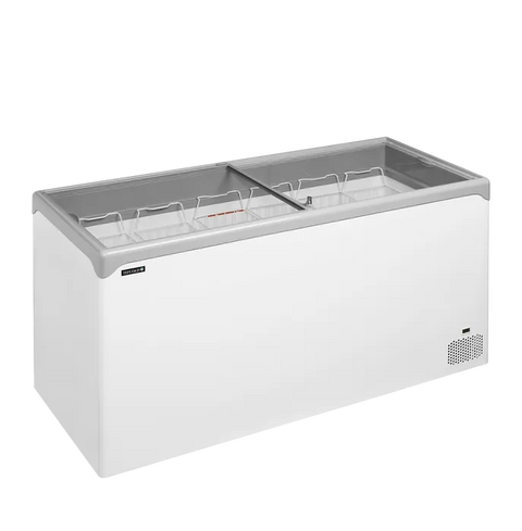 Ladă congelare pentru înghețată cu capace de sticlă Tefcold NIC502SC, 367 l