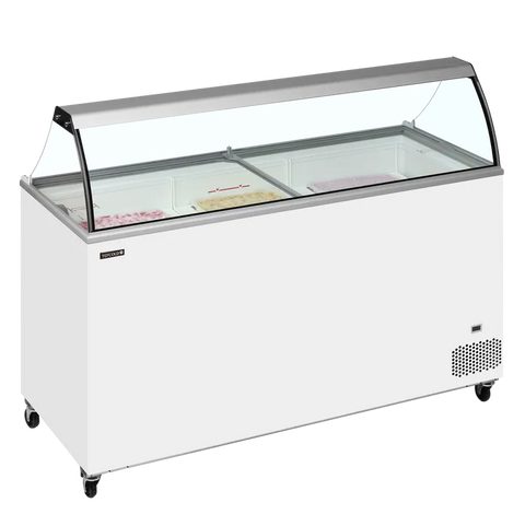Ladă pentru înghețată la cupă Tefcold IC501SC+SO, 430 l