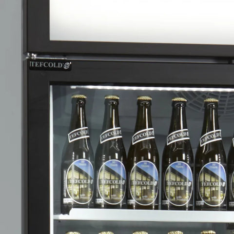Vitrină frigorifică verticală cu 3 uși și panou luminos Tefcold FSC1600H, 825 l