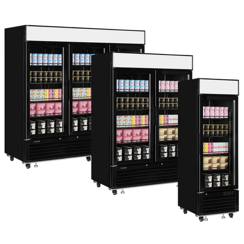 Vitrină congelare verticală Tefcold LGF5000B, 922 l