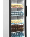 Frigider băuturi Tefcold CEV425 1 LED L/H, ușă cu deschidere pe stânga, 219 l