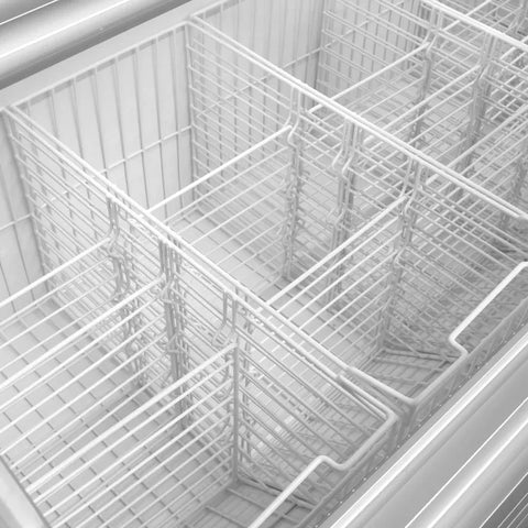 Vitrină congelare pe două niveluri Tefcold TD500, 408 l
