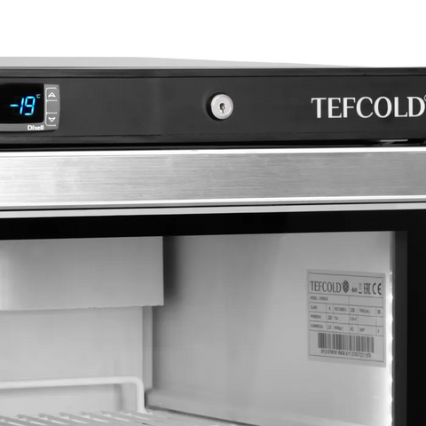 Vitrină congelare verticală Tefcold UF200VSG, 120 l