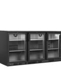 Frigider bar orizontal (back bar) premium Serrco by Tefcold SGD-360GE, 401 l