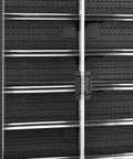 Vitrină frigorifică deschisă (multideck) de supermarket Tefcold PC2500B, 1529 l