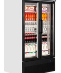 Vitrină frigorifică verticală cu 2 uși și panou luminos Tefcold FSC1000H, 524 l