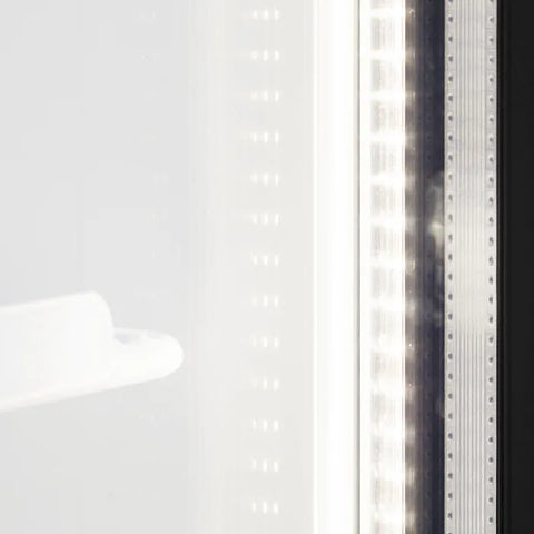 Vitrină frigorifică verticală cu 2 uși și panou luminos Tefcold FSC891H, 535 l