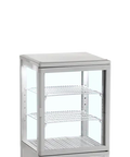 Vitrină frigorifică de banc Tefcold UPD60-GREY, 58 l