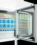 Vitrină de perete refrigerare / congelare Tefcold MTF185 VS, 545 l