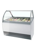Vitrină ventilată de înghețată la cupă ISA MILLENNIUM LX16, 160 l