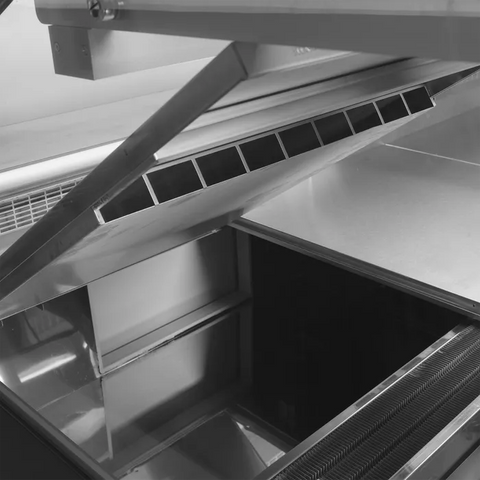 Vitrină frigorifică cu servire asistată Tefcold SOCA37590A, 982 l