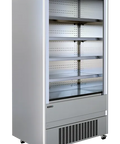 Vitrină frigorifică deschisă (multideck) inox Tefcold MCX130M, 580 l