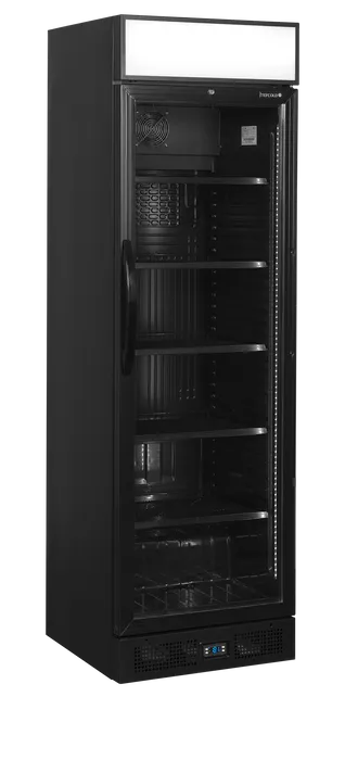 Frigider băuturi Tefcold CEV435CP BLACK, negru, 219 l
