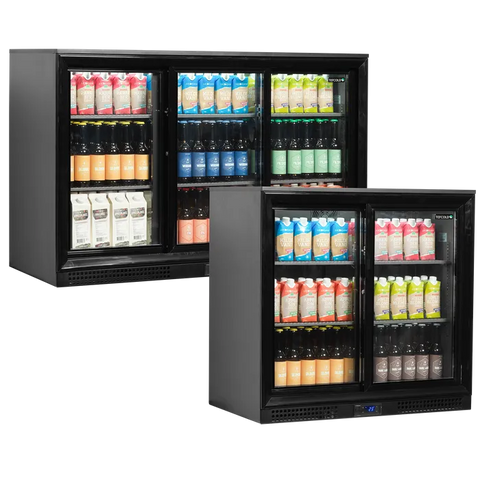 Frigider bar orizontal (back bar) Tefcold DB202S, 187 l