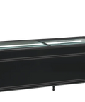 Ladă frigorifică de supermarket refrigerare / congelare Tefcold SFI210B-CF VS, neagră, 584 l