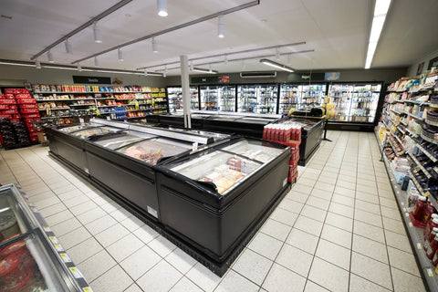 Ladă frigorifică de supermarket refrigerare / congelare Tefcold SFI185-CF VS, 500 l