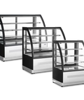Vitrină frigorifică orizontală (tejghea) Tefcold LPD1500C/BLACK, 277 l