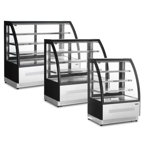 Vitrină frigorifică orizontală (tejghea) Tefcold LPD1500C/BLACK, 277 l