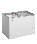 Ladă congelare pentru înghețată cu capace de sticlă Tefcold IDA300-W1, 267 l