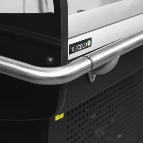 Vitrină frigorifică de impuls Tefcold PDC90SL-2, neagră, 105 l