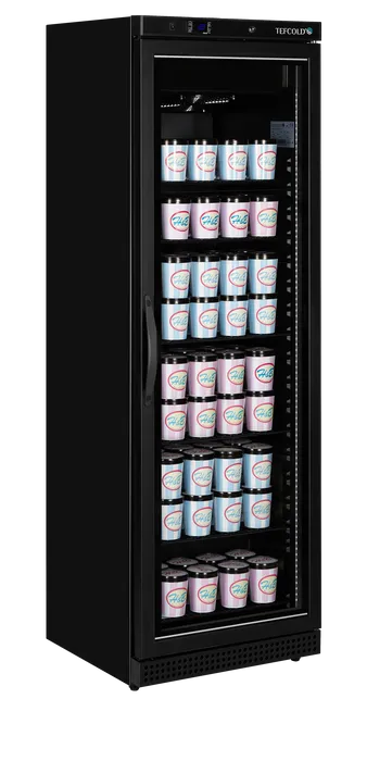 Vitrină congelare verticală Tefcold UF400VGB, 340 l