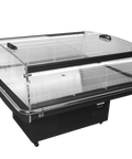 Vitrină frigorifică de impuls Tefcold PDC126 VS SL LED, neagră, 190 l