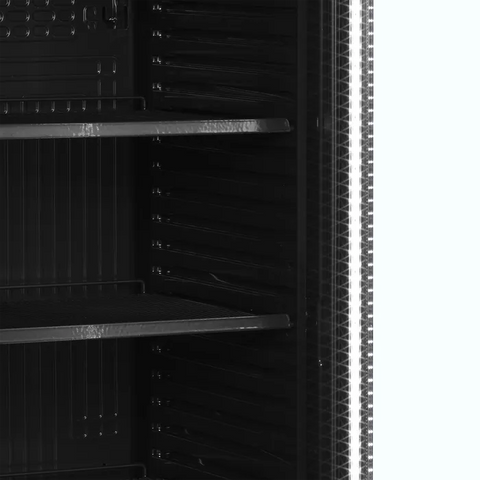 Frigider băuturi Tefcold CEV435CP BLACK, negru, 219 l