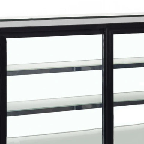 Vitrină frigorifică orizontală (tejghea) Tefcold LPD1200F/BLACK, 191 l