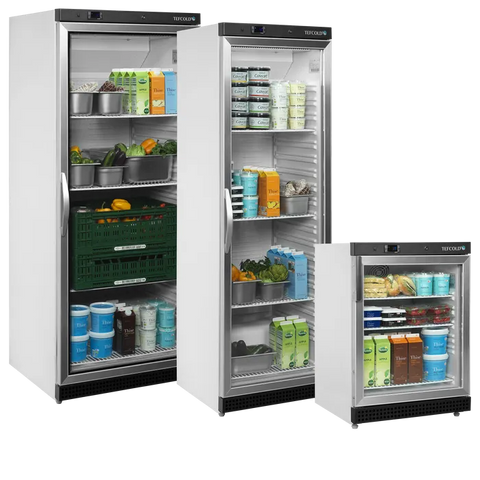 Vitrină frigorifică verticală Tefcold UR400G, 350 l