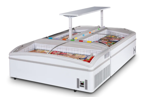 Ladă frigorifică de supermarket refrigerare / congelare Tefcold SHALLOW HEAD-CF, 430 l