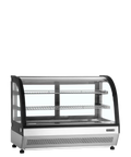 Vitrină frigorifică de banc Tefcold LCT900C/BLACK, 78 l