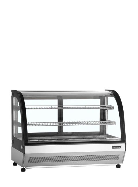 Vitrină frigorifică de banc Tefcold LCT900C/BLACK, 78 l