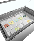 Ladă pentru înghețată la cupă Tefcold NIC302SC-SO, 218 l