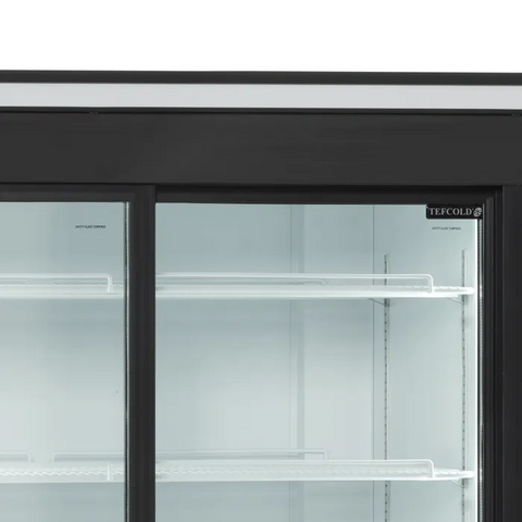 Vitrină frigorifică verticală cu 2 uși și panou luminos Tefcold FSC1950S, 710 l