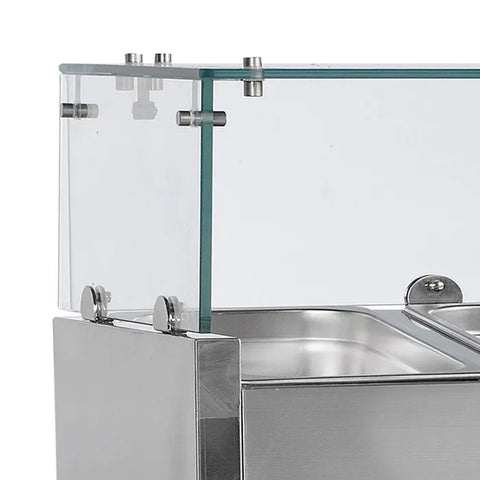 Vitrină frigorifică de ingrediente GN 1/4 Tefcold G-Line GVC33-160, 36,4 l