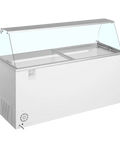 Ladă pentru înghețată la cupă Tefcold IDA600-W1+, 489 l