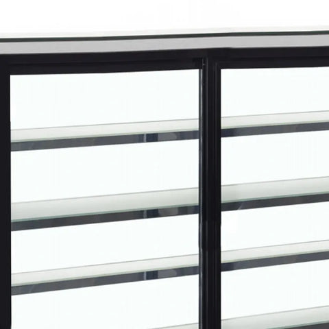 Vitrină frigorifică orizontală (tejghea) Tefcold LPD1503F/BLACK, 400 l