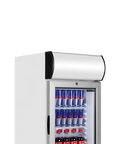Vitrină frigorifică de banc pentru băuturi Tefcold FS80CP, 55 l