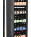 Frigider băuturi Tefcold SCU1425 FRAMELESS L/H, ușă cu deschidere pe stânga, 347 l