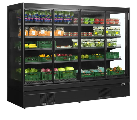 Vitrină frigorifică deschisă (multideck) de supermarket Tefcold EXTRA2500CD, 1540 l